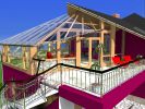Vizualizace vítězné stavby v kategorii „projekt rodinného domu“